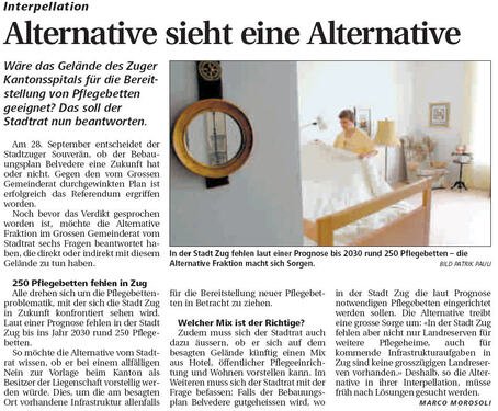 Z1. Alternative sieht eine Alternative; Neue ZZ, 26.6.2008.jpg