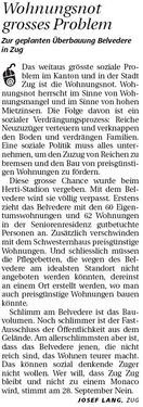 U. Wohnungsnot grosses Problem; Neue ZZ, 3.9.2008.jpg
