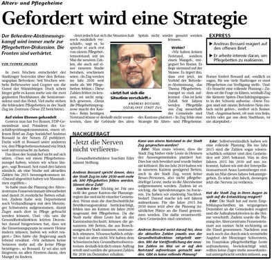 ZQ. Gefordert wird eine Strategie; Neue ZZ, 13.9.2008.jpg