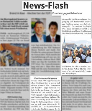 I. Komitee gegen Belvedere; Zuger Woche, 27.2.2008.jpg