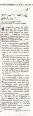 6. Silhouette von Zug wird zerstoert; Neue ZZ, 18.10.2007.jpg